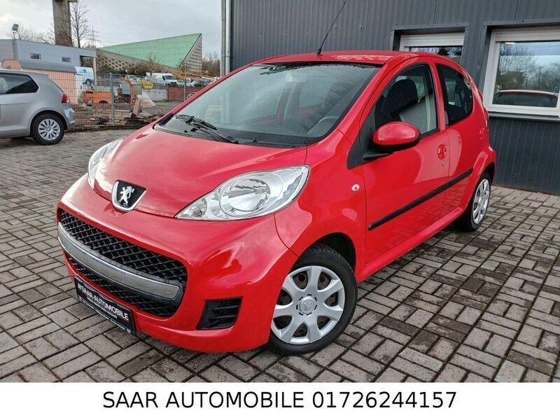 Rot Gebraucht 2010 Peugeot 107 Filou Kleinwagen | 4.999 € (Etwas zu teuer) - Bild 1/4