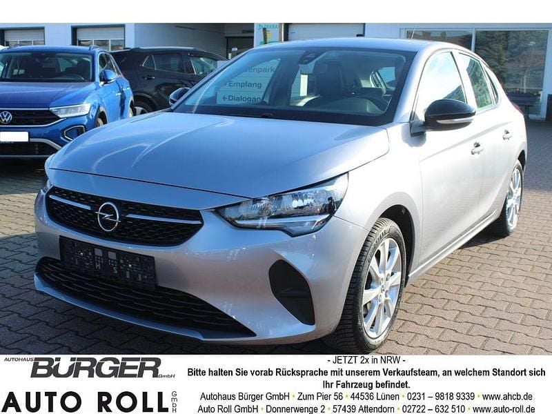 Grau Gebraucht 2021 Opel Corsa Edition Kleinwagen | 11.870 € (Guter Preis) - Bild 1/4