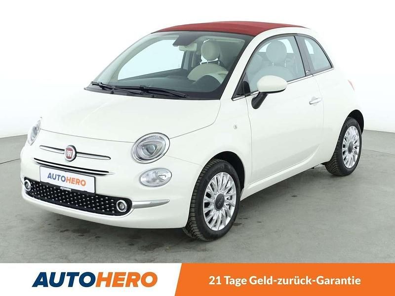 Bianco bianco bossa nova Gebraucht 2019 Fiat 500C Lounge Cabrio | 12.690 € (Fairer Preis) - Bild 1/3