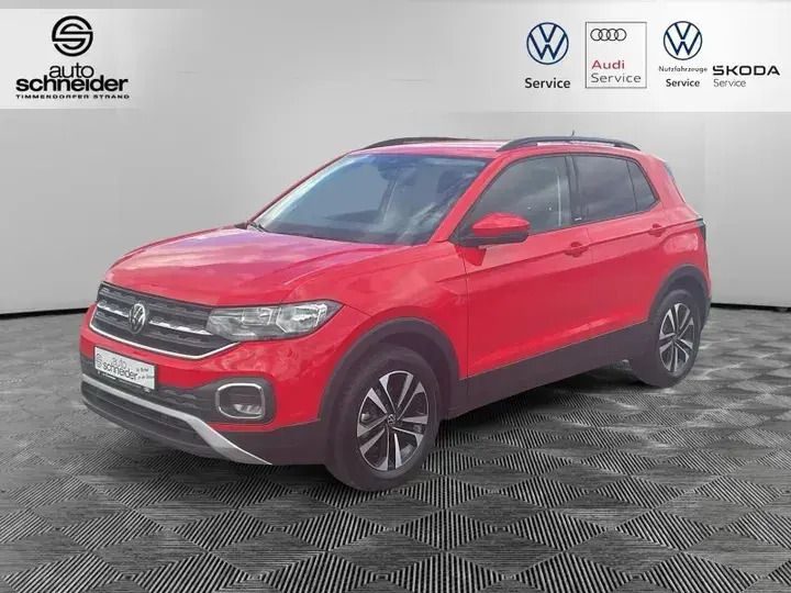 Flashrot Gebraucht 2021 VW T-Cross Style SUV | 18.330 € (Guter Preis) - Bild 1/1