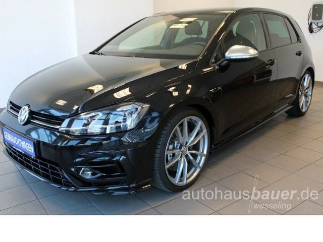 Schwarz metallic Gebraucht 2019 VW Golf VII R Limousine | 37.670 € - Bild 1/4