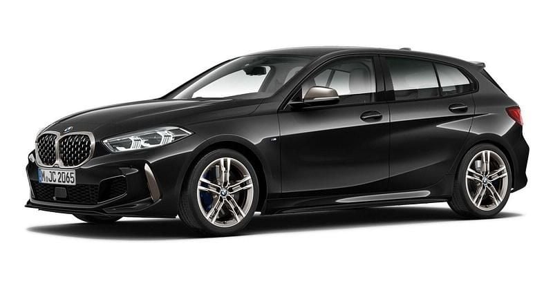Schwarz Gebraucht 2022 BMW M135 Shadowline Kleinwagen | 34.650 € (Fairer Preis) - Bild 1/4