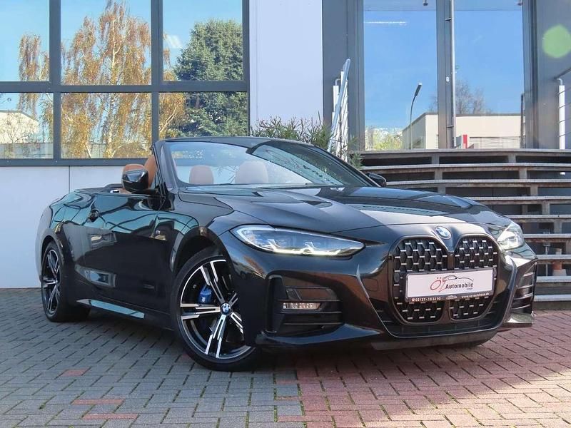 Schwarz Gebraucht 2021 BMW 430 Cabriolet M Sport Cabrio | 32.900 € (Guter Preis) - Bild 1/3