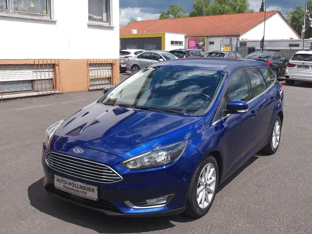 Gebraucht Ford Focus Titanium 150 PS (110 kW) 2017 Blau Kombi