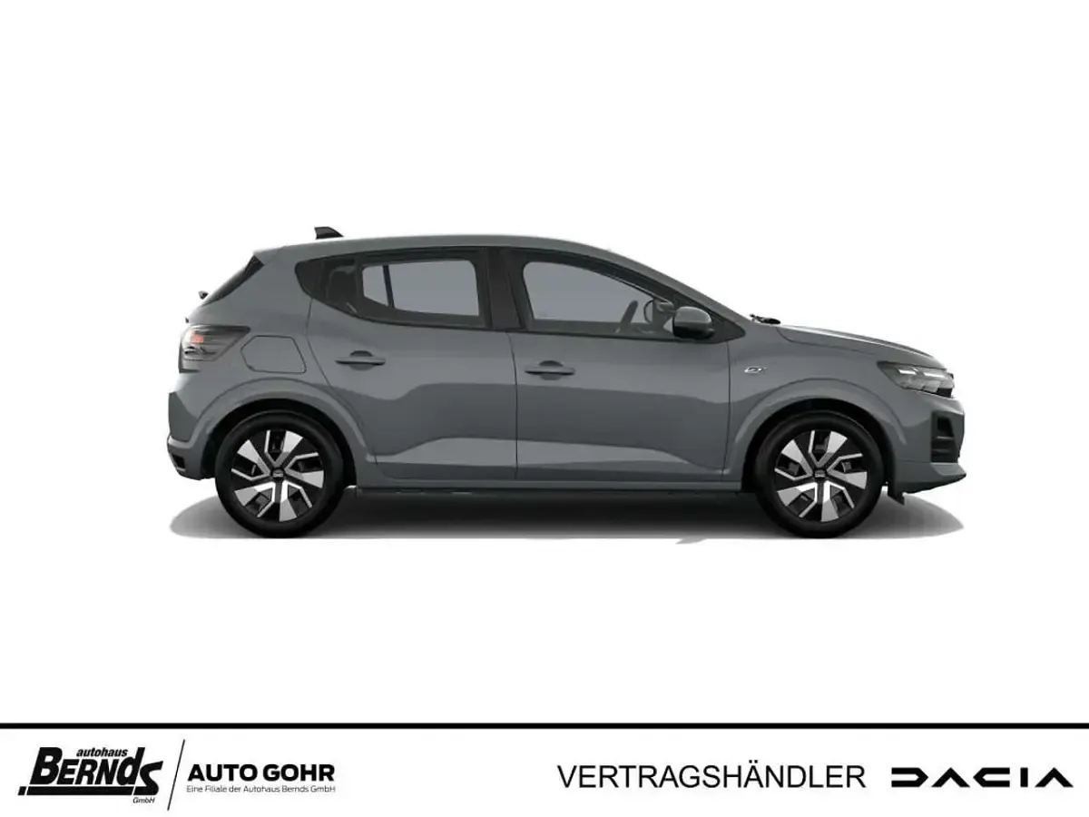 Neu Dacia Sandero Expression 122 PS (89 kW) 2026 Schiefergrau metallic Kleinwagen