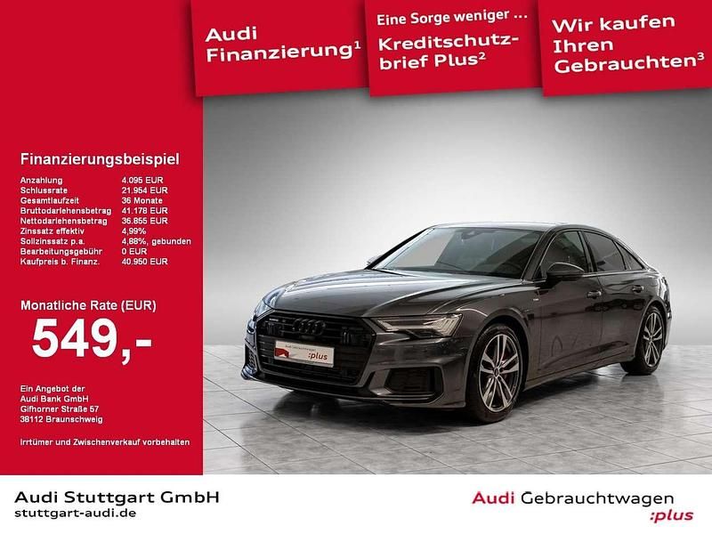 Daytonagrau perleffekt Gebraucht 2022 Audi A6 Ambiente Limousine | 39.920 € (Guter Preis) - Bild 1/2