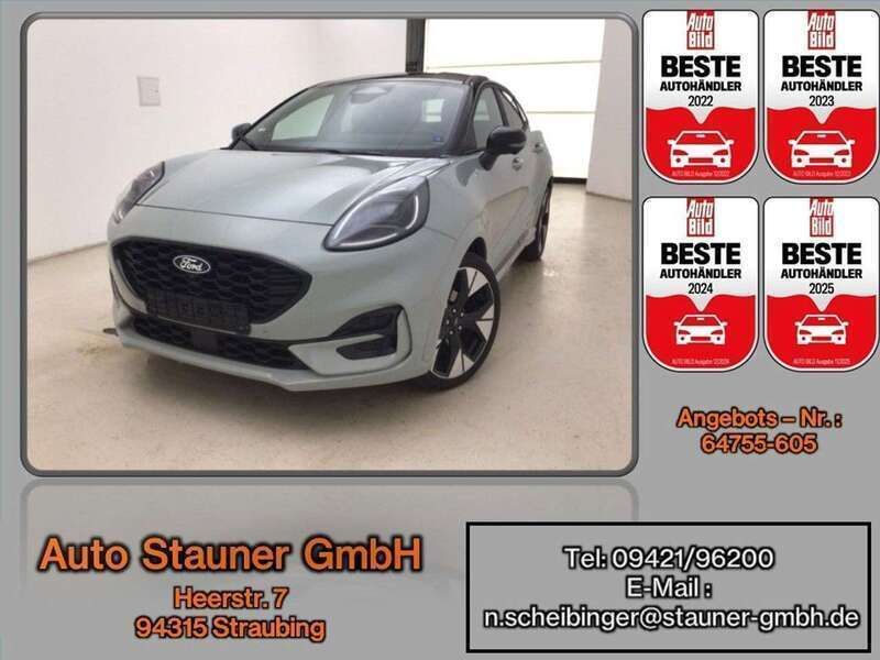 Cactus gray Neu 2024 Ford Puma ST-Line X SUV | 26.480 € (Fairer Preis) - Bild 1/4