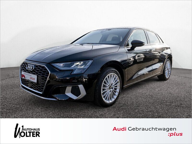 Mythosschwarz Gebraucht 2024 Audi A3 Sportback Advanced Kleinwagen | 30.870 € (Fairer Preis) - Bild 1/4