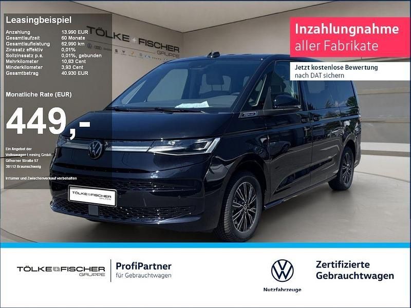 Schwarz Gebraucht 2025 VW Multivan Goal Van | 75.489 € (Etwas zu teuer) - Bild 1/4