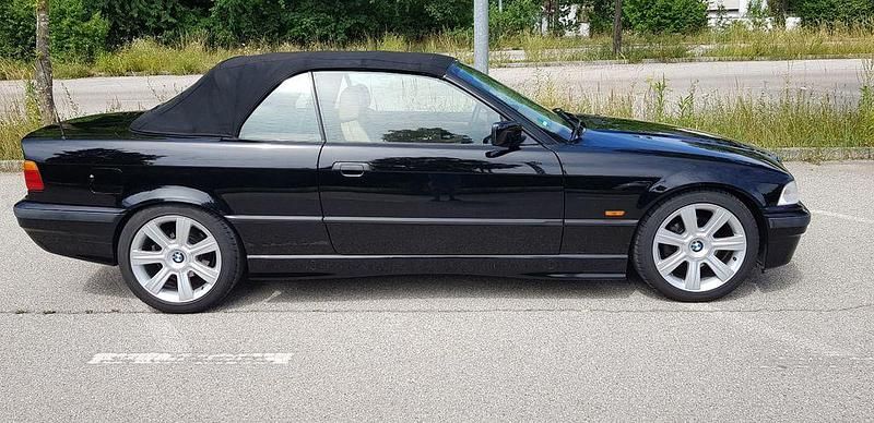 Gebraucht BMW 320 Cabriolet 150 PS (110 kW) 1997 Schwarz Cabrio