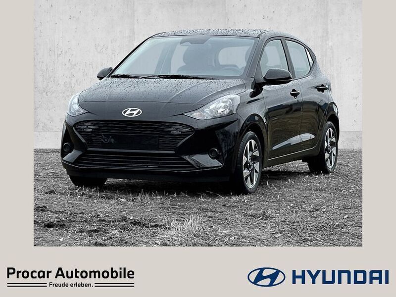 Schwarz Neu 2025 Hyundai i10 Trend Kleinwagen | 16.490 € (Guter Preis) - Bild 1/4