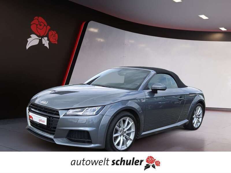 Monsungrau metallic Gebraucht 2018 Audi TT Roadster Design Cabrio | 25.770 € (Guter Preis) - Bild 1/4
