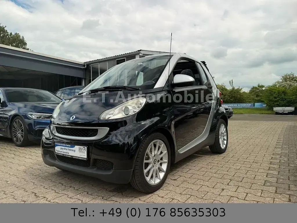 Używany Smart ForTwo Cabrio 71 KM (52 kW) 2010 Czarny Kabriolet