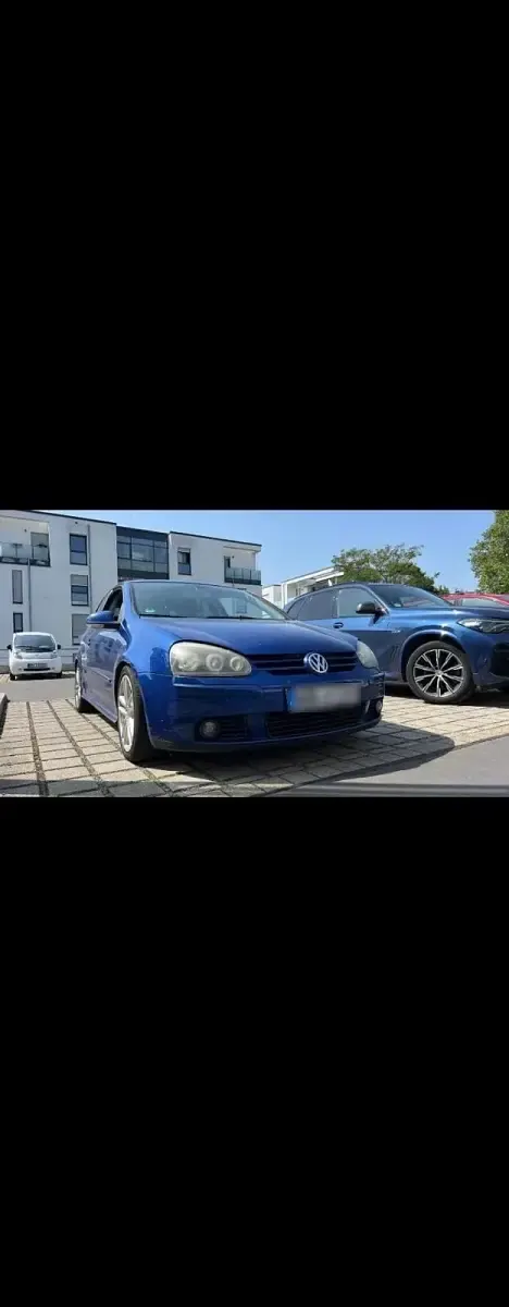 Usata VW Golf V 200 CV (147 kW) 2003 Blu Utilitaria