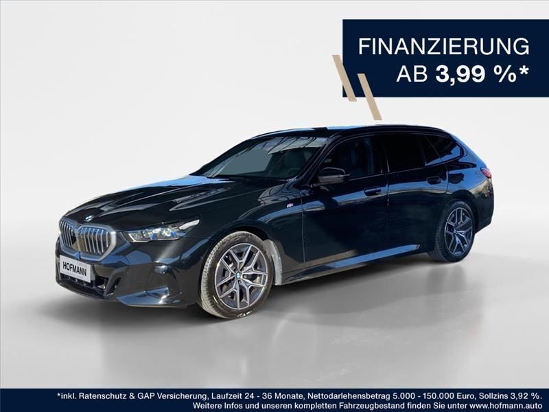 Schwarz Gebraucht 2024 BMW 520 M Sport Kombi | 52.960 € (Superpreis) - Bild 1/3