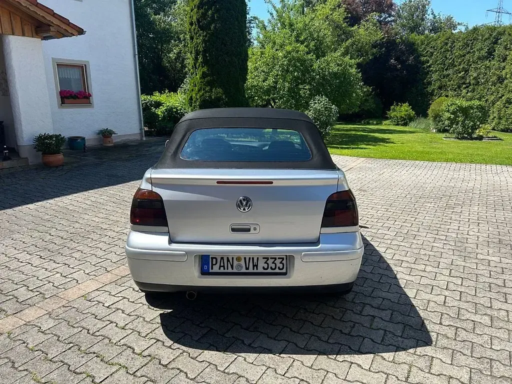 Gebraucht VW Golf Cabriolet 116 PS (85 kW) 2002 Silber Cabrio