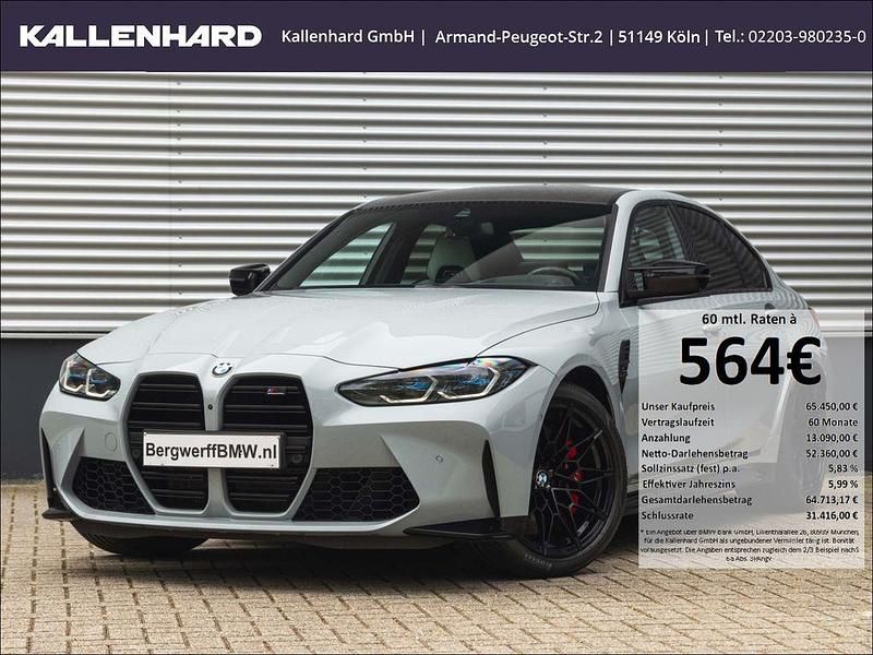 Grau Gebraucht 2022 BMW M3 Competition Edition Limousine | 65.450 € - Bild 1/4
