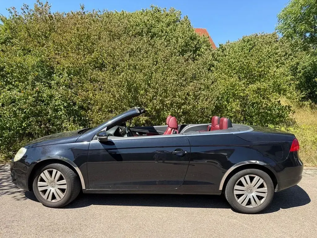 Gebraucht VW Eos 122 PS (89 kW) 2009 Schwarz Cabrio