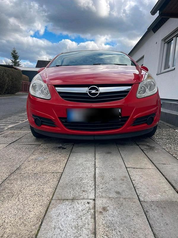 Gebraucht Opel Corsa 80 PS (58 kW) 2007 Rot Kleinwagen