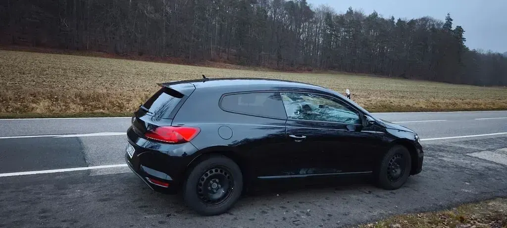 Gebraucht VW Scirocco R-line 125 PS (91 kW) 2015 Schwarz Coupé
