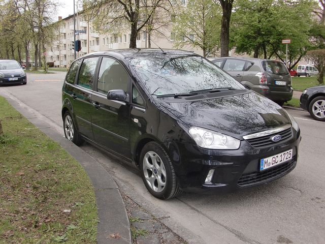 Gebraucht Ford C-MAX Style 136 PS (100 kW) 2008 Schwarz metallic Van / Kleinbus