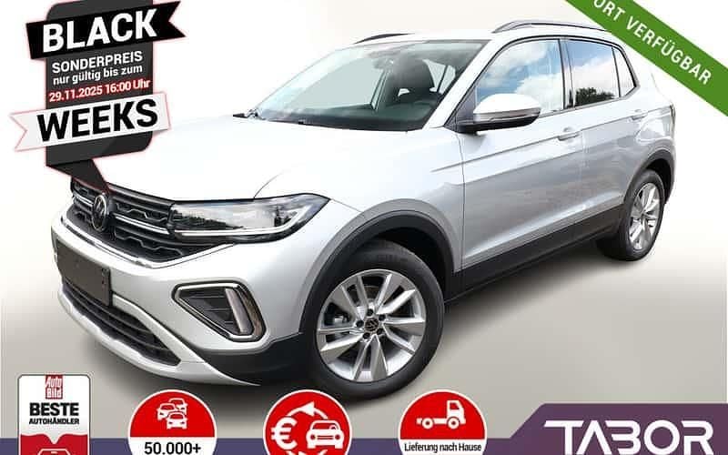 Silber Neu 2025 VW T-Cross Life SUV | 25.788 € (Guter Preis) - Bild 1/4