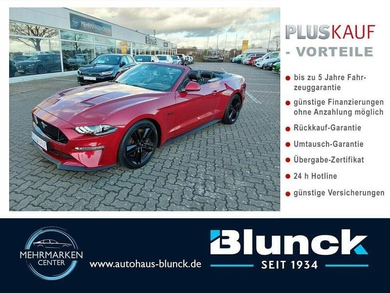 Gebraucht Ford Mustang GT Convertible 450 PS (330 kW) 2021 Lucidrot (metallic) Cabrio