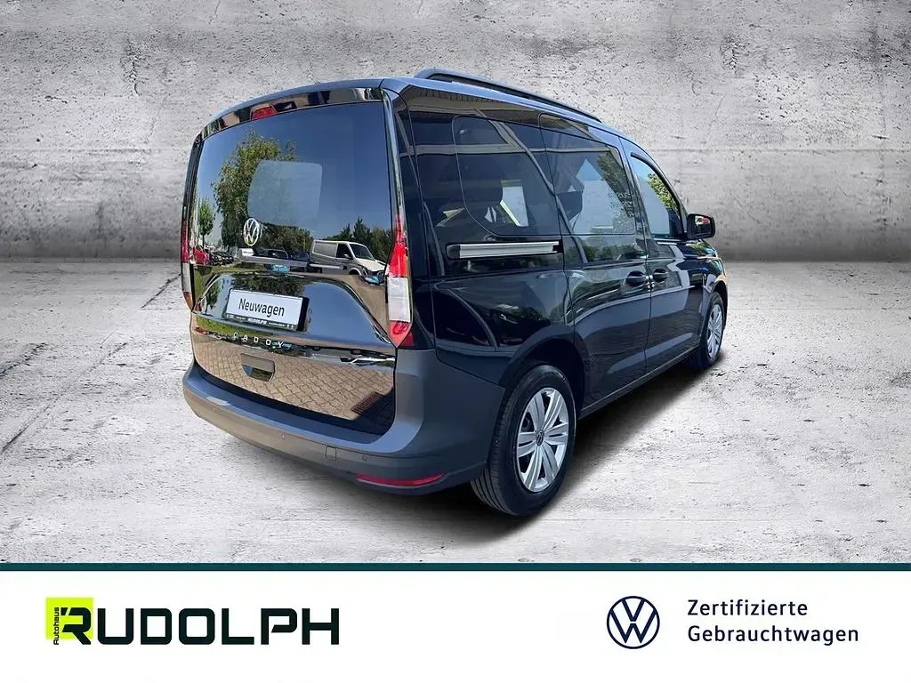 Gebraucht VW Caddy Basis 102 PS (75 kW) 2024 Schwarz Van / Kleinbus