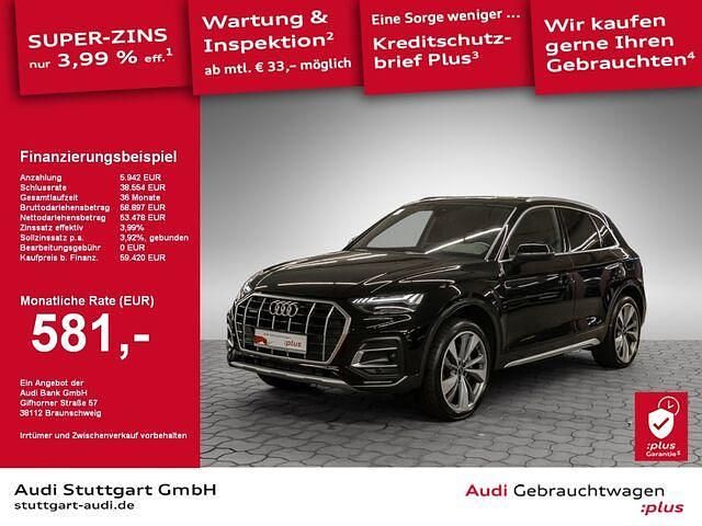 Gebraucht Audi Q5 Advanced Plus 299 PS (219 kW) 2024 Mythosschwarz metallic SUV