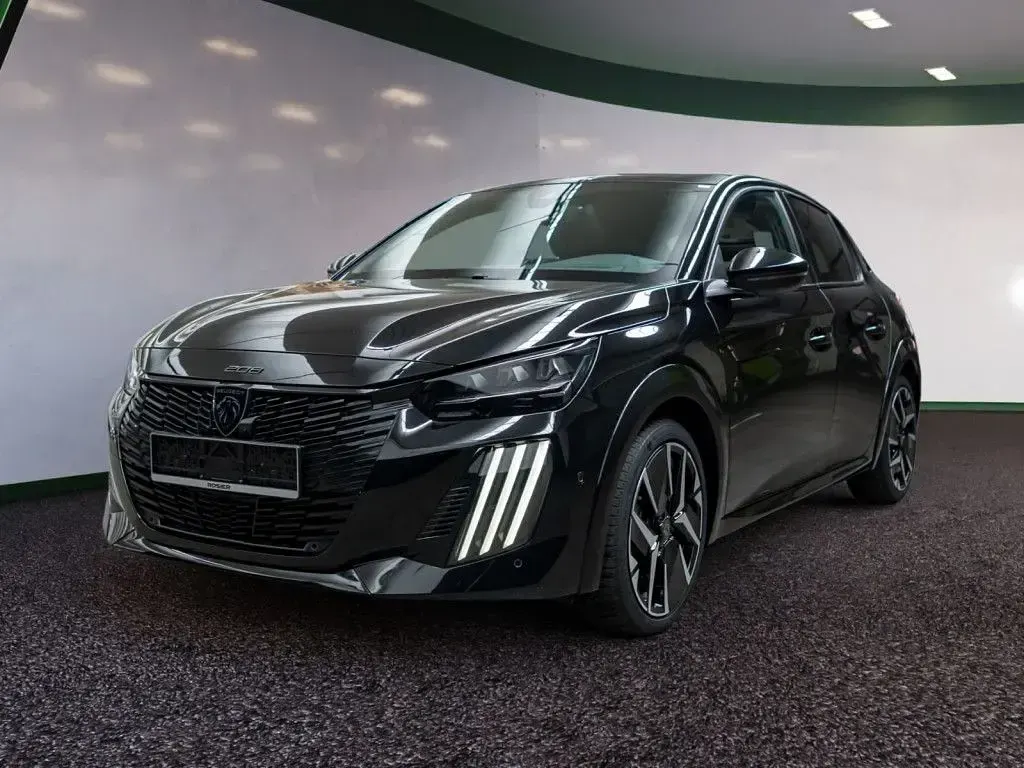 Gebraucht Peugeot 208 GT 136 PS (100 kW) 2024 Schwarz / perla nera schwarz Kleinwagen
