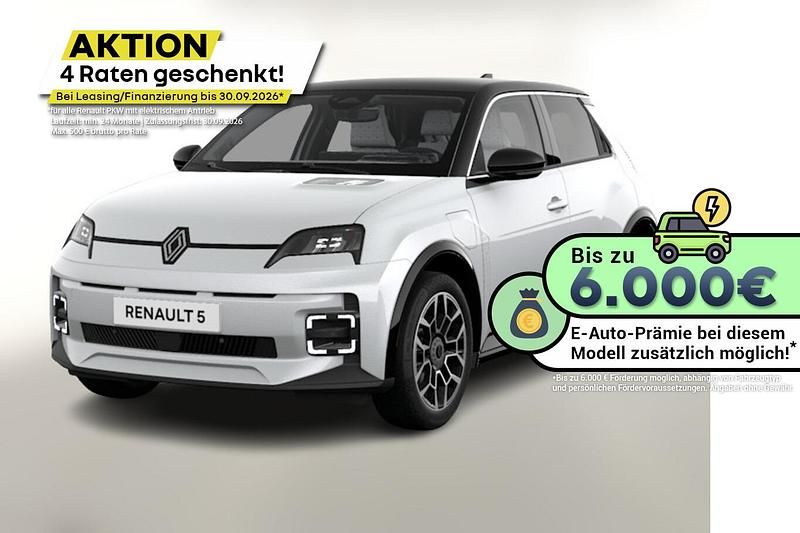 Weiss Neu 2026 Renault R5 Komfort Kleinwagen | 35.860 € (Etwas zu teuer) - Bild 1/3