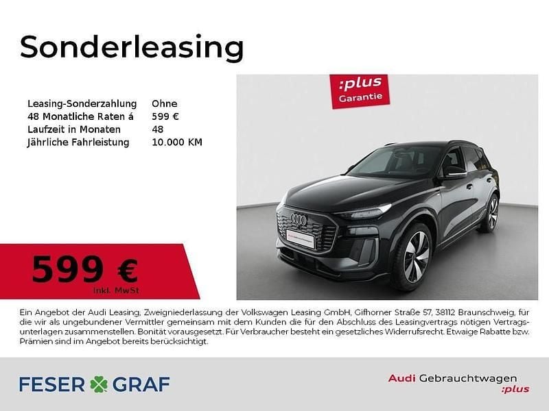 Gebraucht Audi Q6 e-tron Ambiente 284 kW (387 PS) 2024 Mythosschwarz metallic SUV