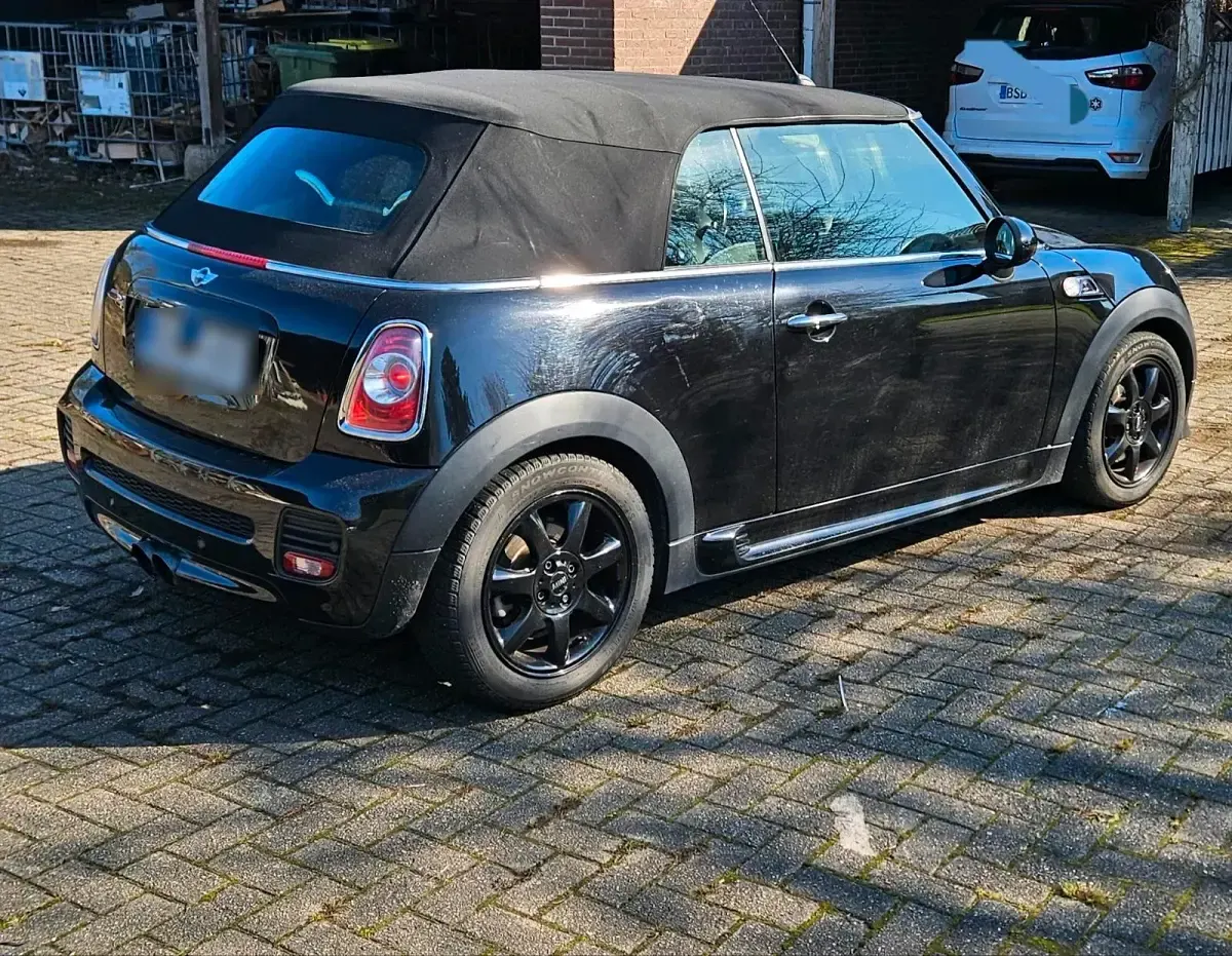 Gebraucht Mini John Cooper Works Cabriolet 200 PS (147 kW) 2014 Schwarz Cabrio