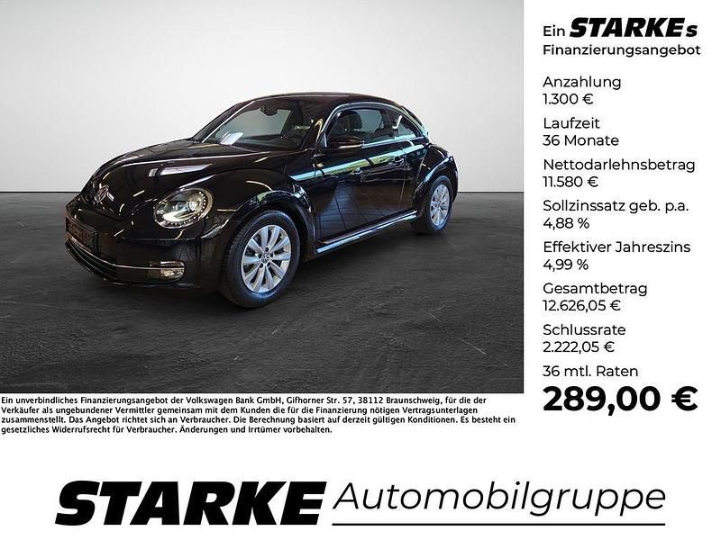 Schwarz Gebraucht 2015 VW Beetle Design Limousine | 12.880 € (Fairer Preis) - Bild 1/4