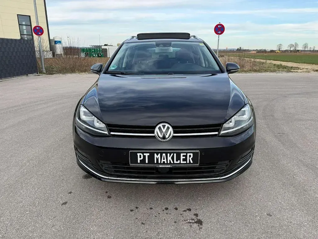 Second-hand VW Golf VII Highline 150 CP (110 kW) 2014 Negru Break