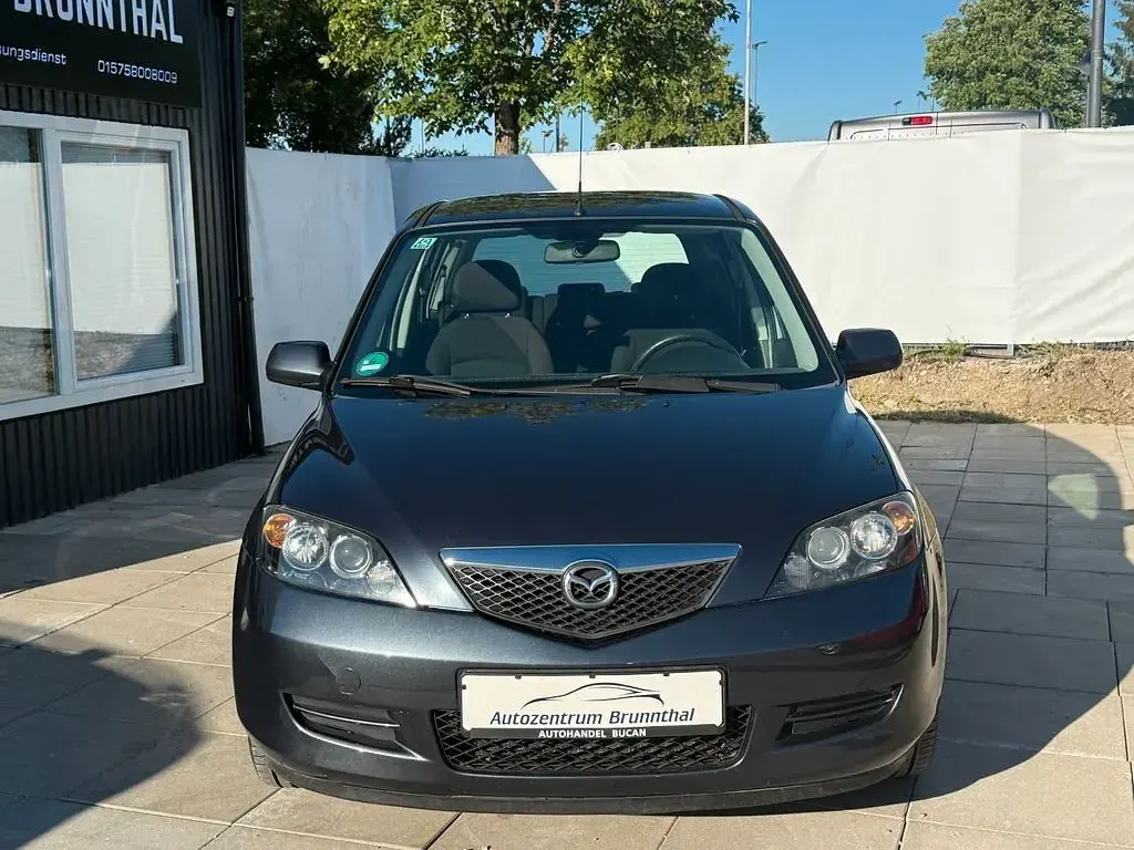 Gebraucht Mazda 2 Active 80 PS (58 kW) 2007 Grau Kleinwagen