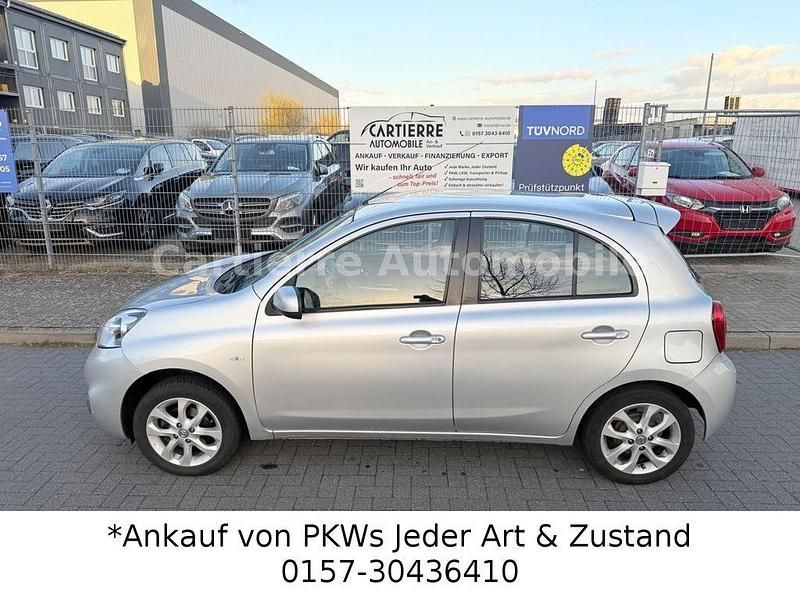 Gebraucht Nissan Micra Acenta 80 PS (58 kW) 2016 Silber Kleinwagen