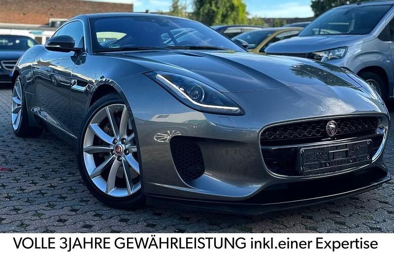 Grau Gebraucht 2017 Jaguar F-Type Coupé | 35.398 € (Teuer) - Bild 1/4