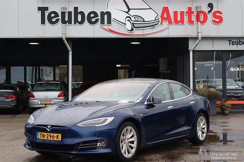 Gebraucht Tesla Model S 244 kW (333 PS) 2018 Blau Kleinwagen