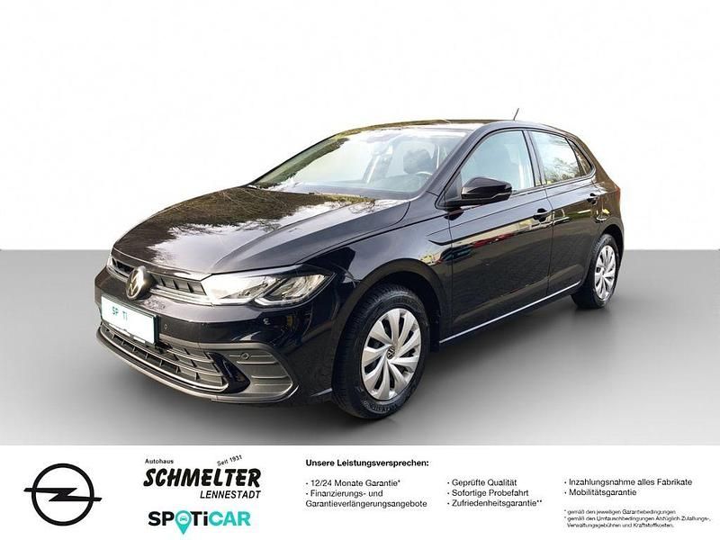 Schwarz Gebraucht 2021 VW Polo Life Limousine | 13.940 € (Fairer Preis) - Bild 1/4