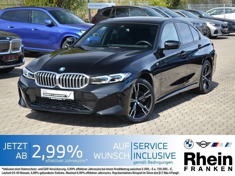 Schwarz Gebraucht 2023 BMW 330e M Sport Limousine | 44.880 € (Etwas zu teuer) - Bild 1/4