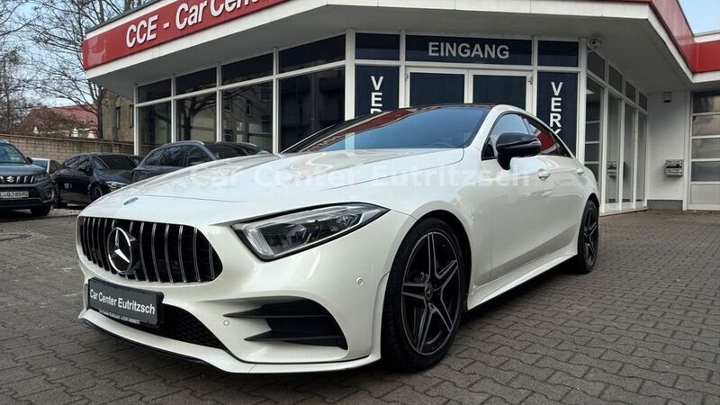 Weiß Gebraucht 2021 Mercedes CLS350 AMG Limousine | 37.999 € (Fairer Preis) - Bild 1/4