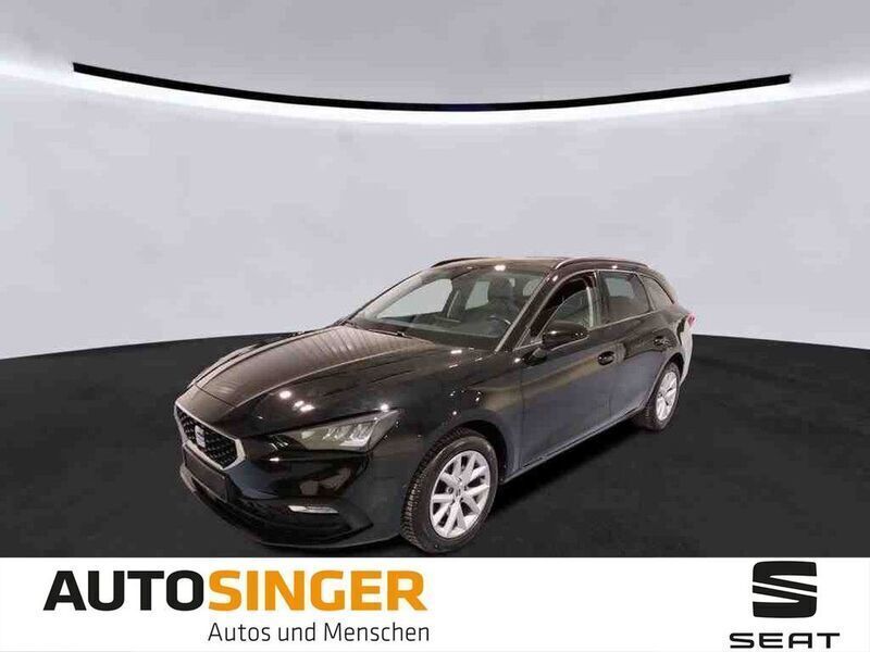Mitternachtsschwarz Gebraucht 2021 Seat Leon ST Style Kombi | 20.380 € (Guter Preis) - Bild 1/4