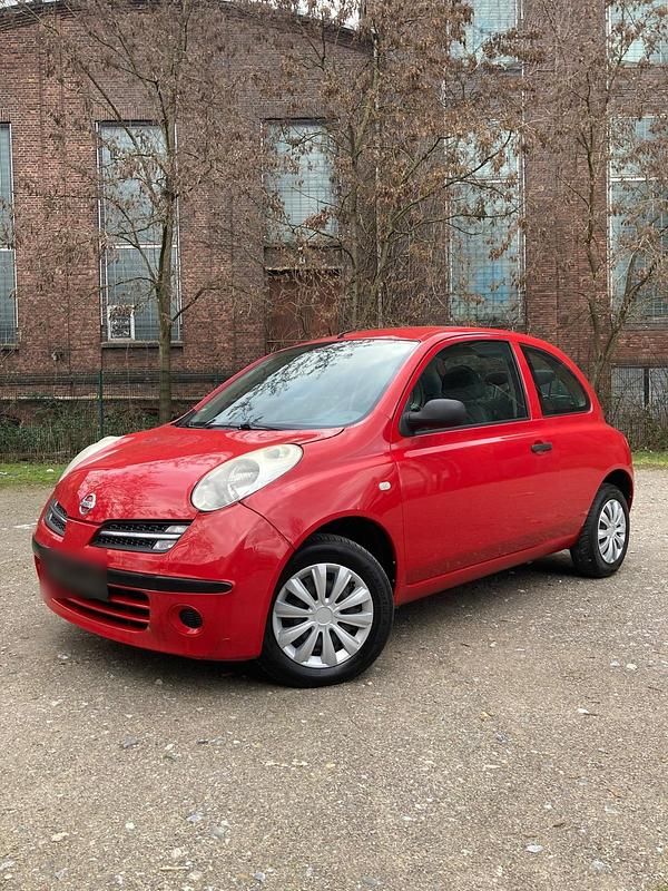 Gebraucht Nissan Micra 2007 Rot Kleinwagen