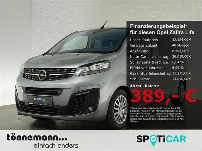 Grau Gebraucht 2021 Opel Zafira Life Selection Van | 32.524 € (Guter Preis) - Bild 1/4