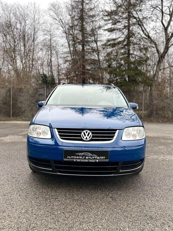 Gebraucht VW Touran Trendline 116 PS (85 kW) 2005 Blau Van / Kleinbus
