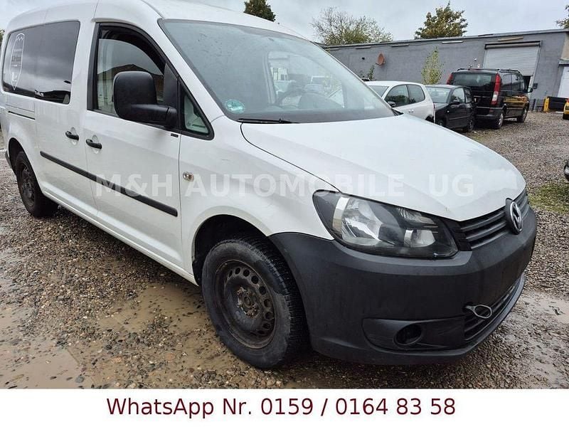 Weiß Gebraucht 2013 VW Caddy Maxi Van / Kleinbus | 3.599 € (Superpreis) - Bild 1/4