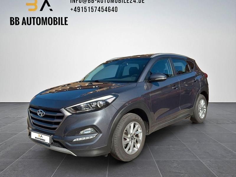 Grau Gebraucht 2018 Hyundai Tucson SUV | 13.900 € (Superpreis) - Bild 1/4