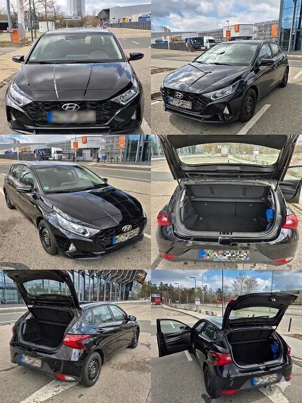 Gebraucht Hyundai i20 Select 101 PS (74 kW) 2021 Schwarz Kleinwagen
