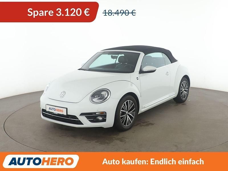 Weiß Gebraucht 2017 VW Beetle Sound Cabrio | 15.370 € (Fairer Preis) - Bild 1/3